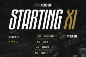 尤文友谊赛首发：布雷默、乔纳森-戴维、小孔塞桑、伊尔迪兹出战